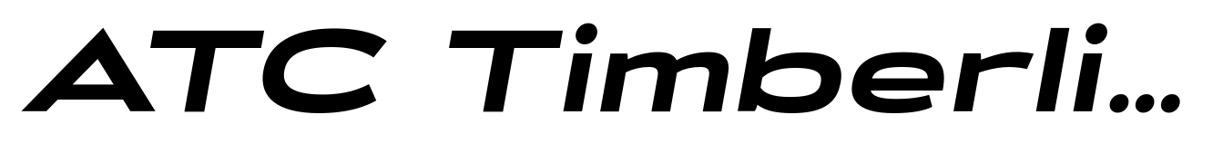 ATC Timberline Black Oblique